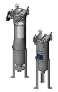 zakkenfilterhuis voor filtratie van grove en fijne deeltjes